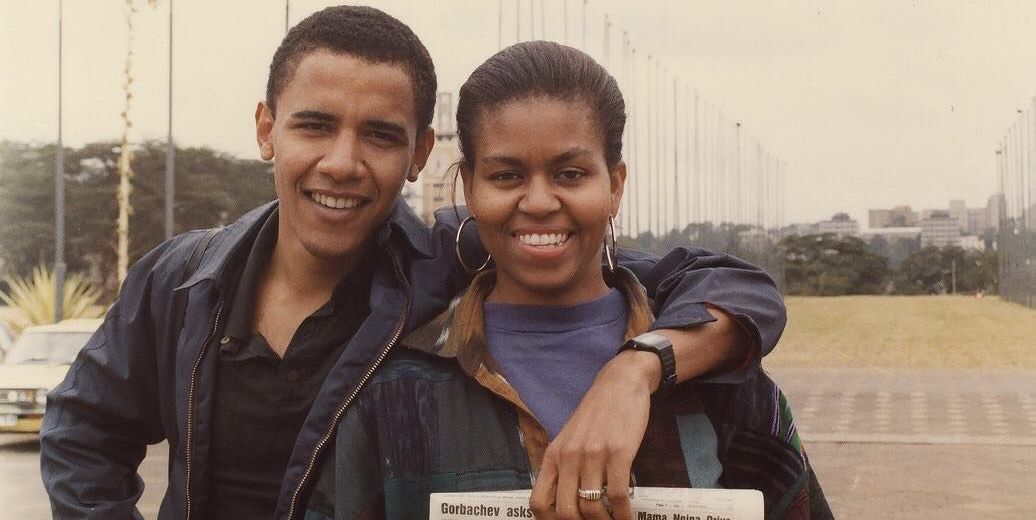 Michelle e Barack Obama, 1989