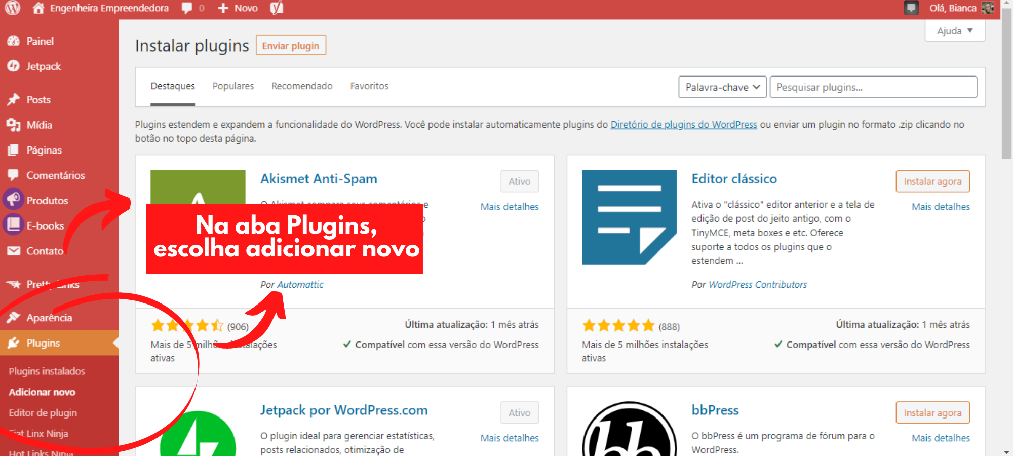 Como instalar Plugins WordPress