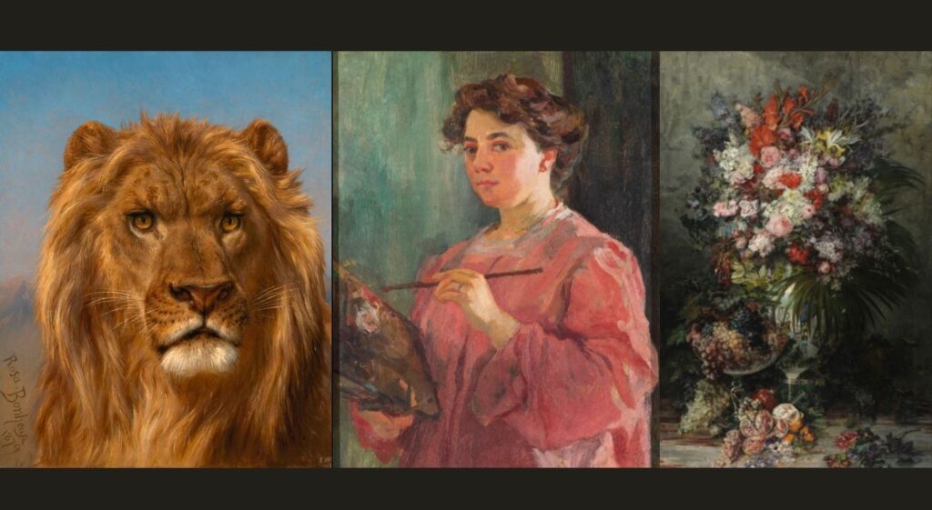 Obras de arte mulheres Museu do Prado